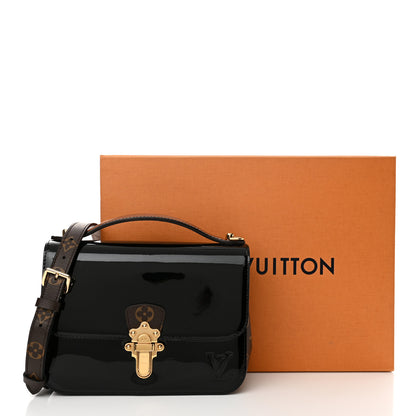 Louis Vuitton Patent Calfskin Monogram Cherrywood BB Black 11 of 11
