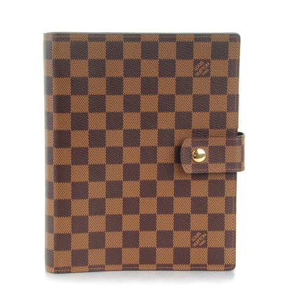 Louis Vuitton Damier Ebene Large Ring Agenda Cover 1 of 8