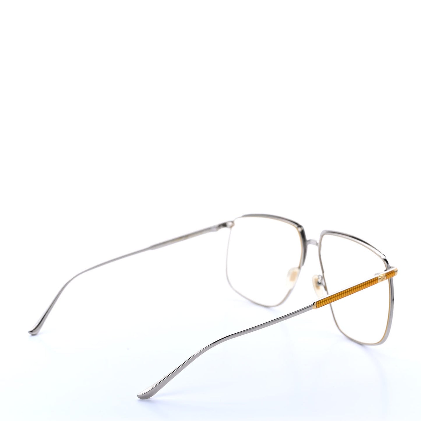 Metal Aviator Sunglasses GG0365S Silver Gold