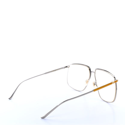 Gucci Metal Aviator Sunglasses GG0365S Silver Gold 4 of 8