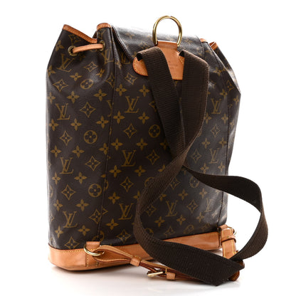 Louis Vuitton Monogram Montsouris GM Backpack 3 of 12