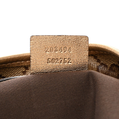 Gucci Crystal Monogram Medium Joy Shoulder Bag Bronze 7 of 13