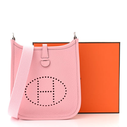 Hermes Taurillon Clemence Evelyne TPM Rose Sakura 11 of 11