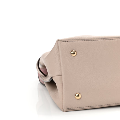 Louis Vuitton Soft Calfskin Lockme Ever MM Greige 8 of 10