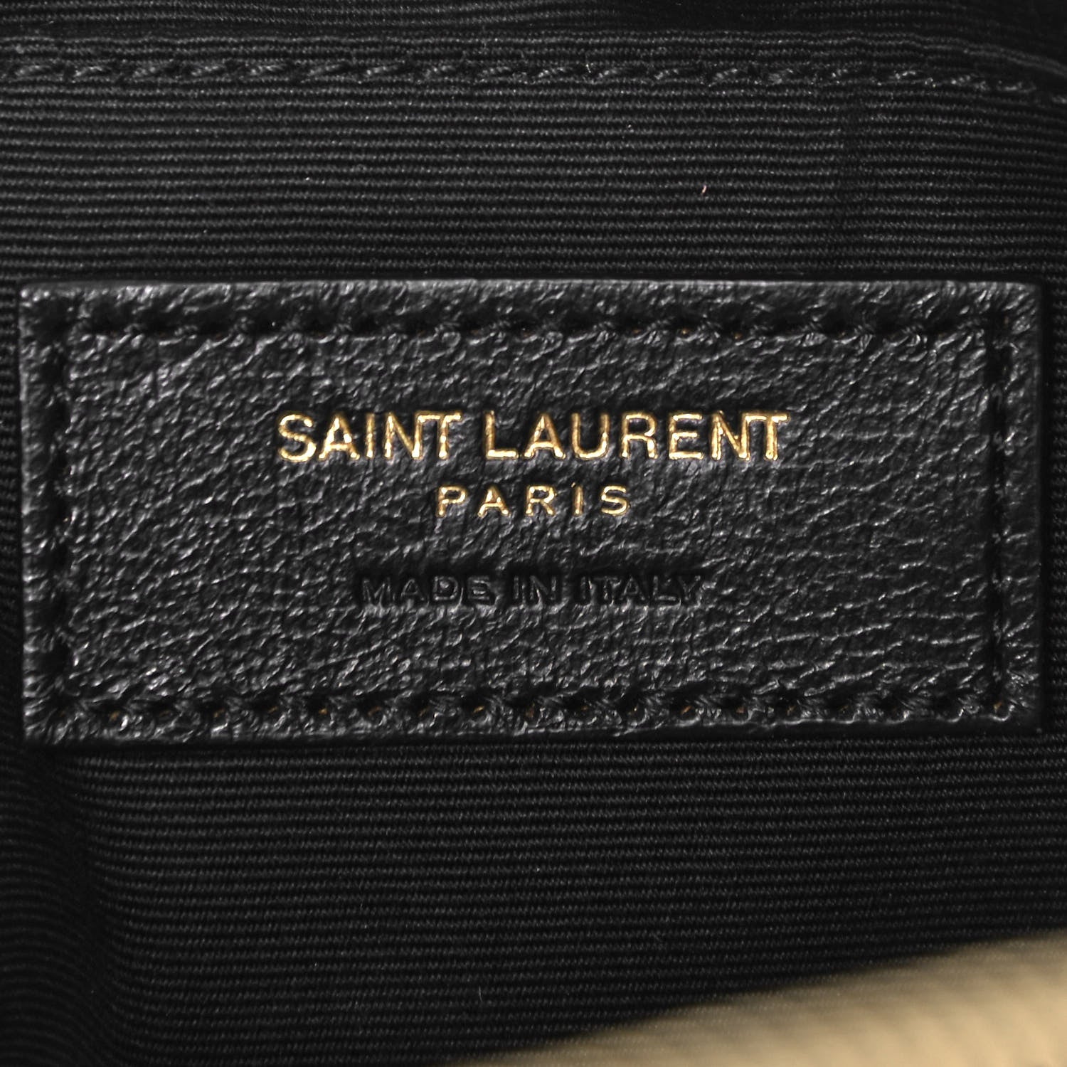 Saint Laurent Tweed Calfskin Monogram Lou Camera Bag Black 6 of 10