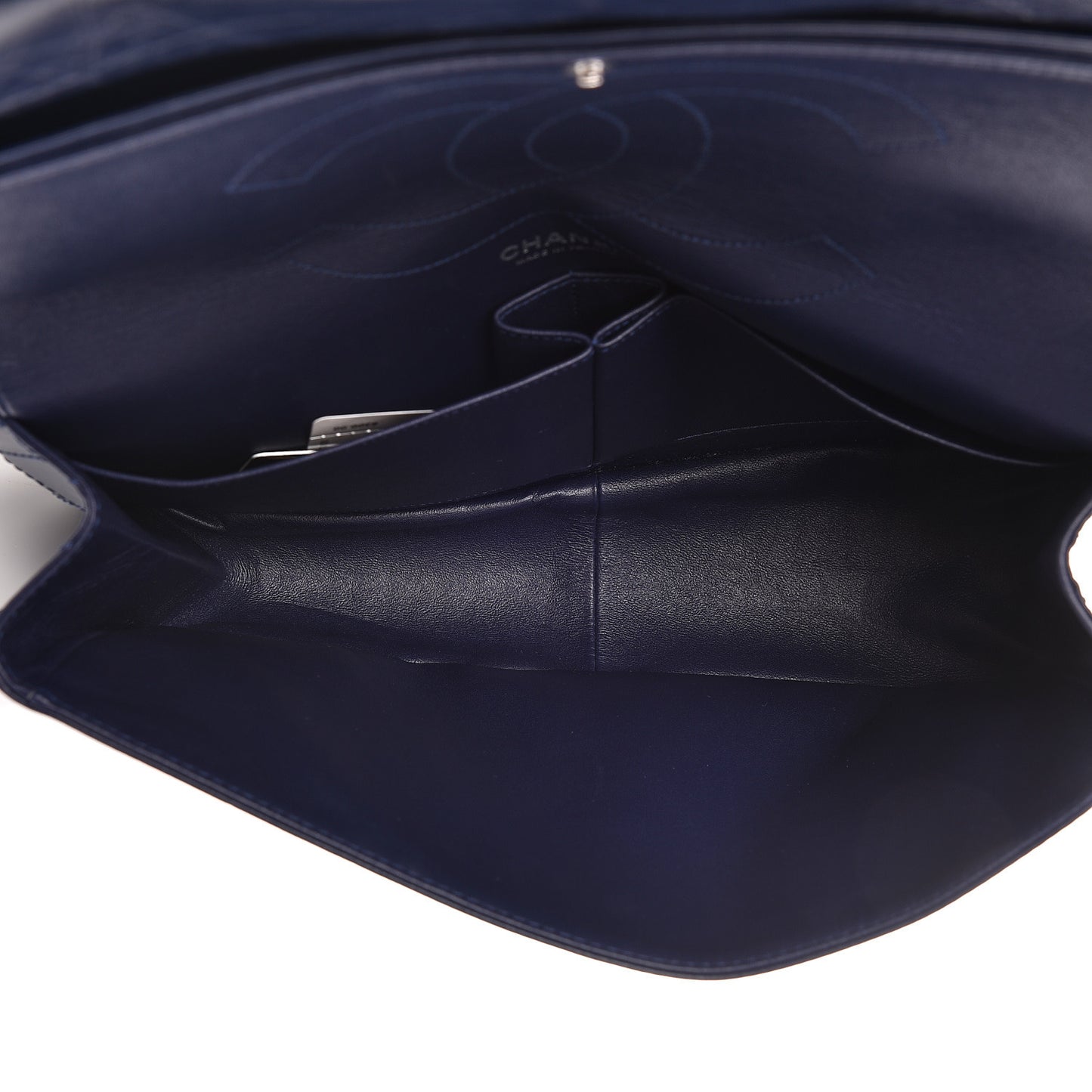 Aged Calfskin Quilted 2.55 Reissue 227 Flap Dark Blue