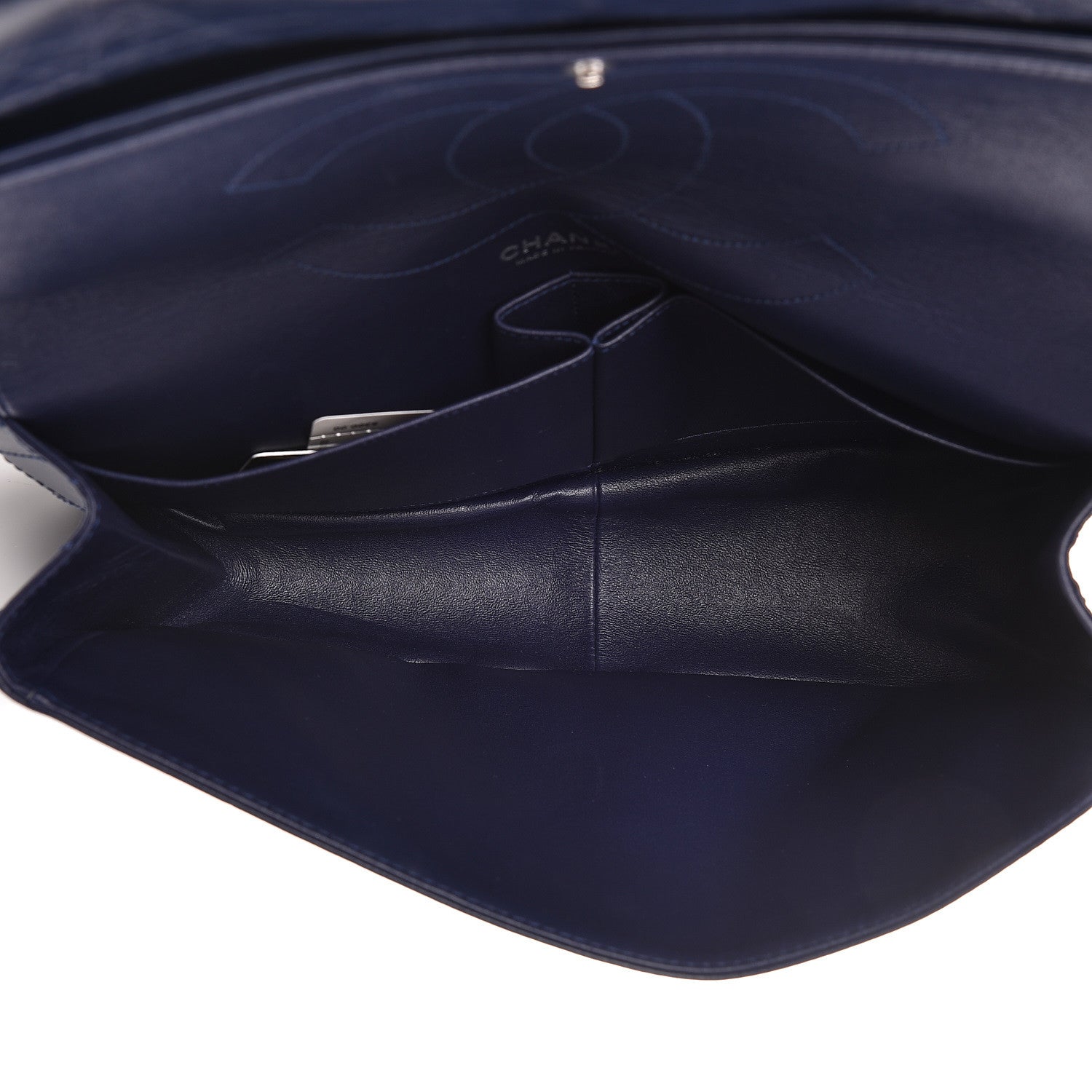 Chanel Aged Calfskin Quilted 2.55 Reissue 227 Flap Dark Blue 8 of 19