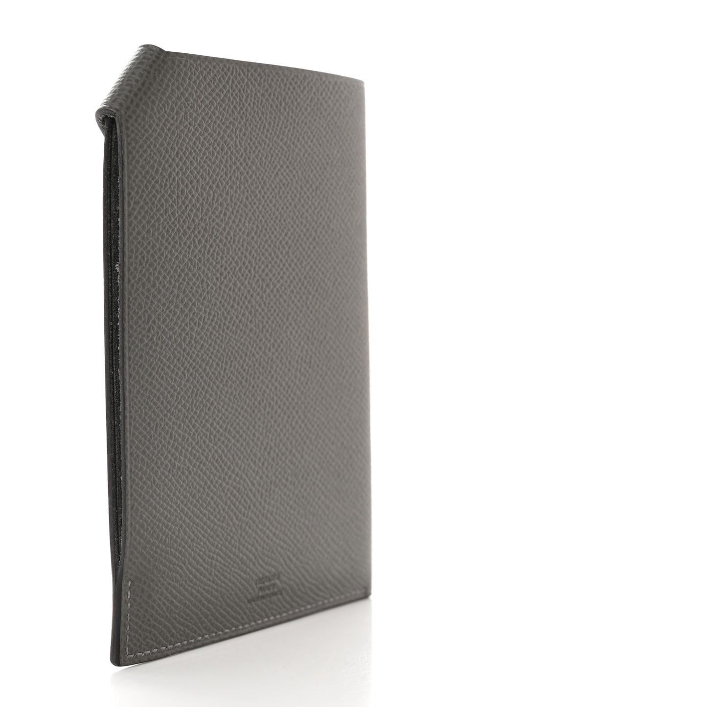 Epsom Tarmac Dot PM Passport Holder Gris Meyer Black