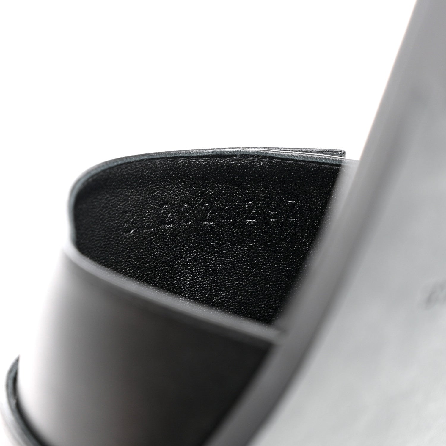 Hermes Calfskin Giulia Sandals 39 Black 6 of 9