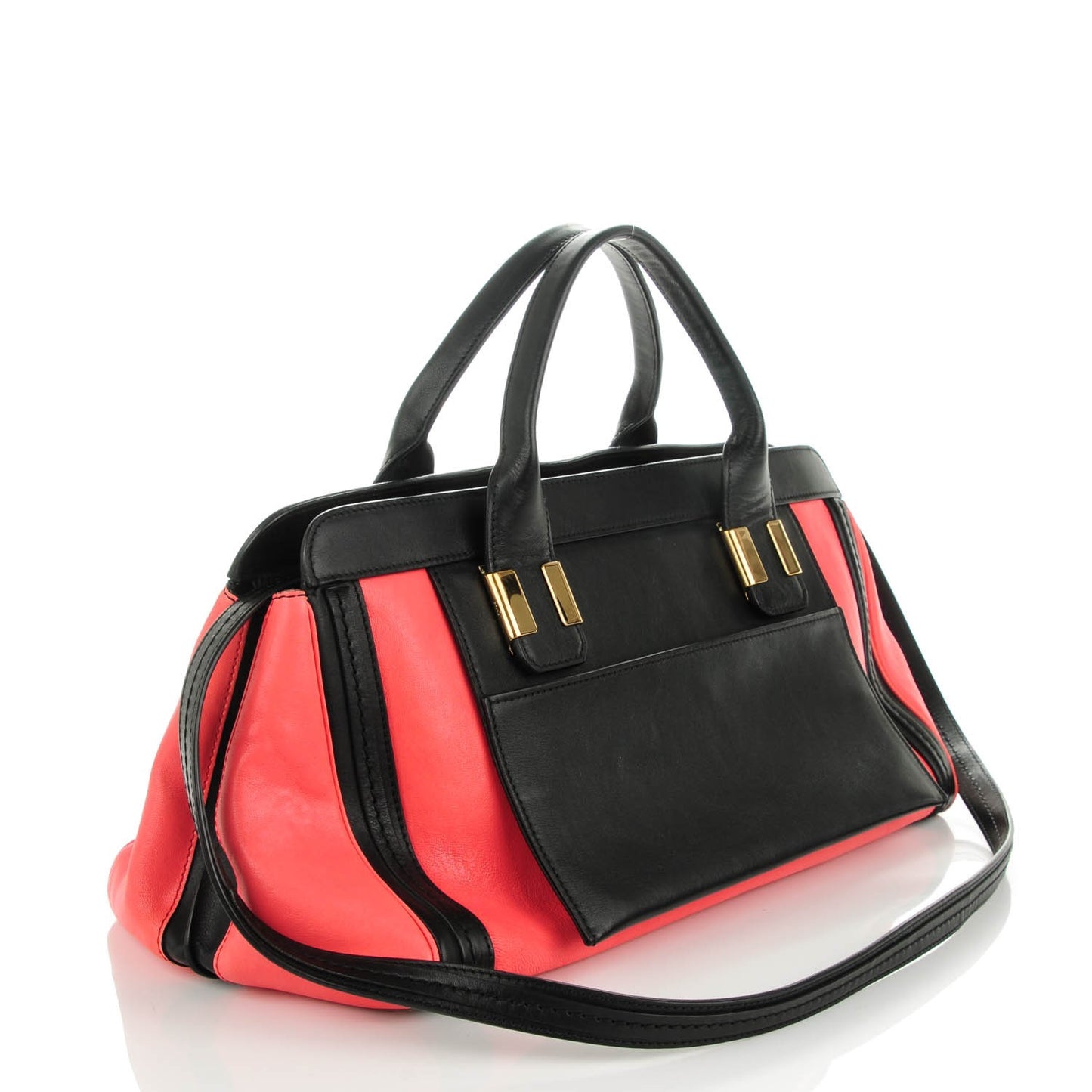 Calfskin Medium Alice Satchel Paradise Pink