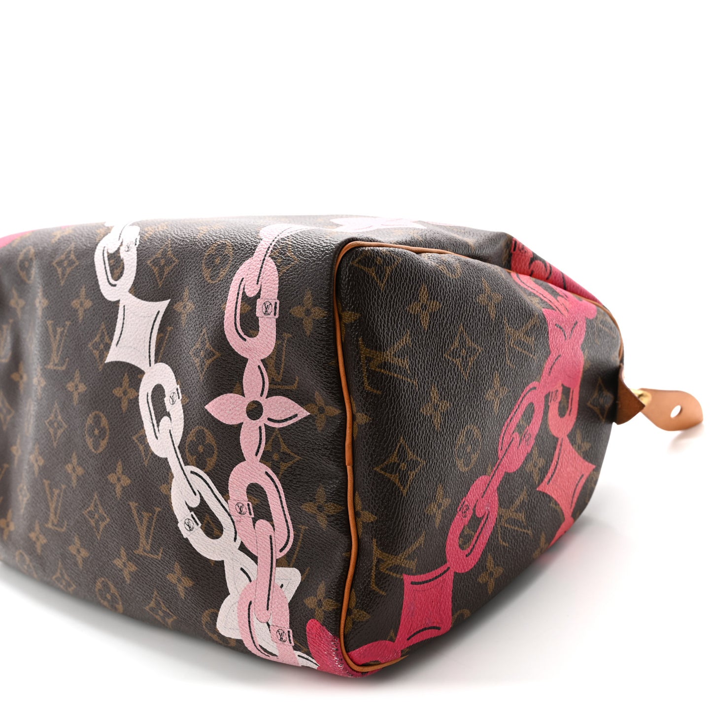 Monogram Bay Speedy 30 Rose Ballerine Poppy