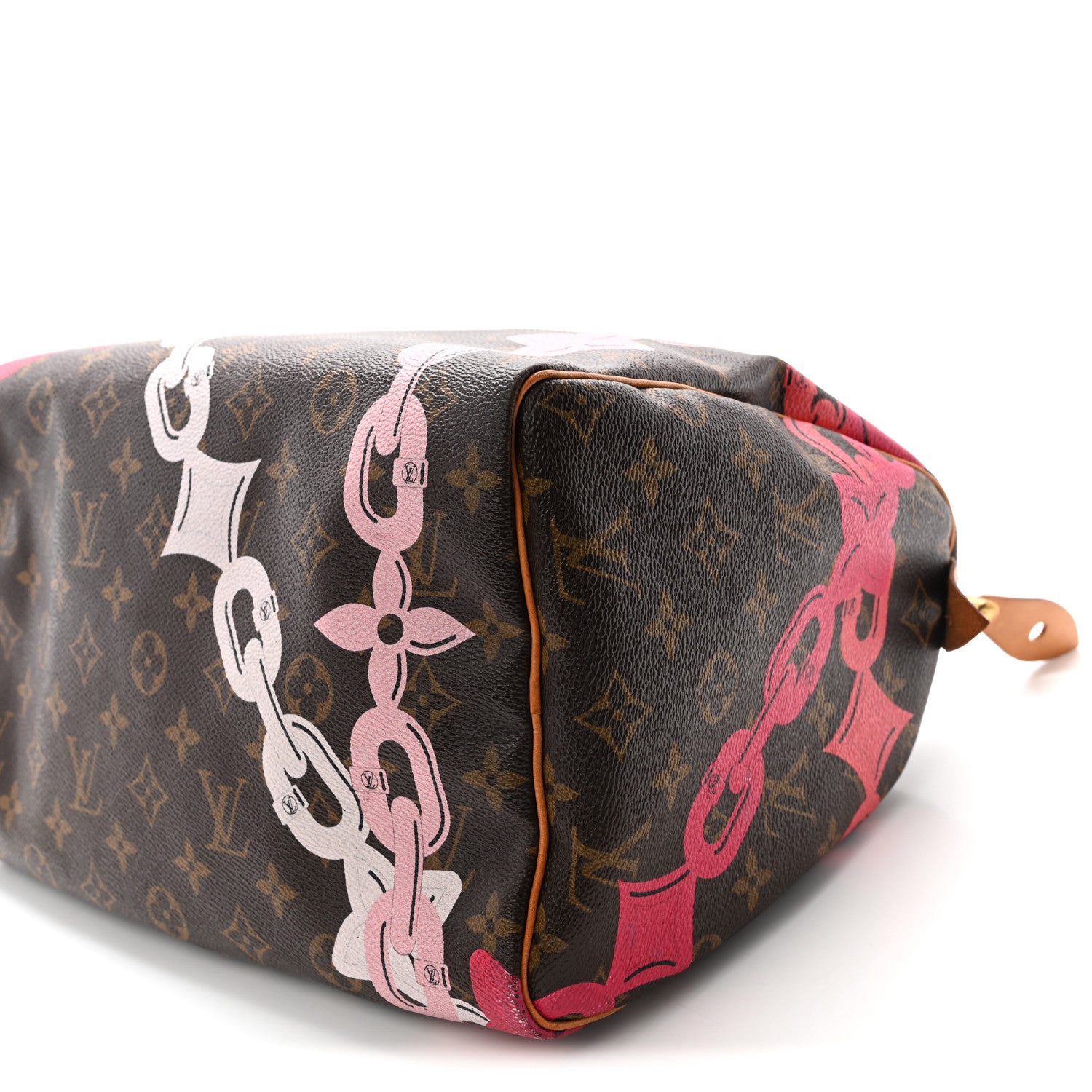 Louis Vuitton Monogram Bay Speedy 30 Rose Ballerine Poppy 10 of 10
