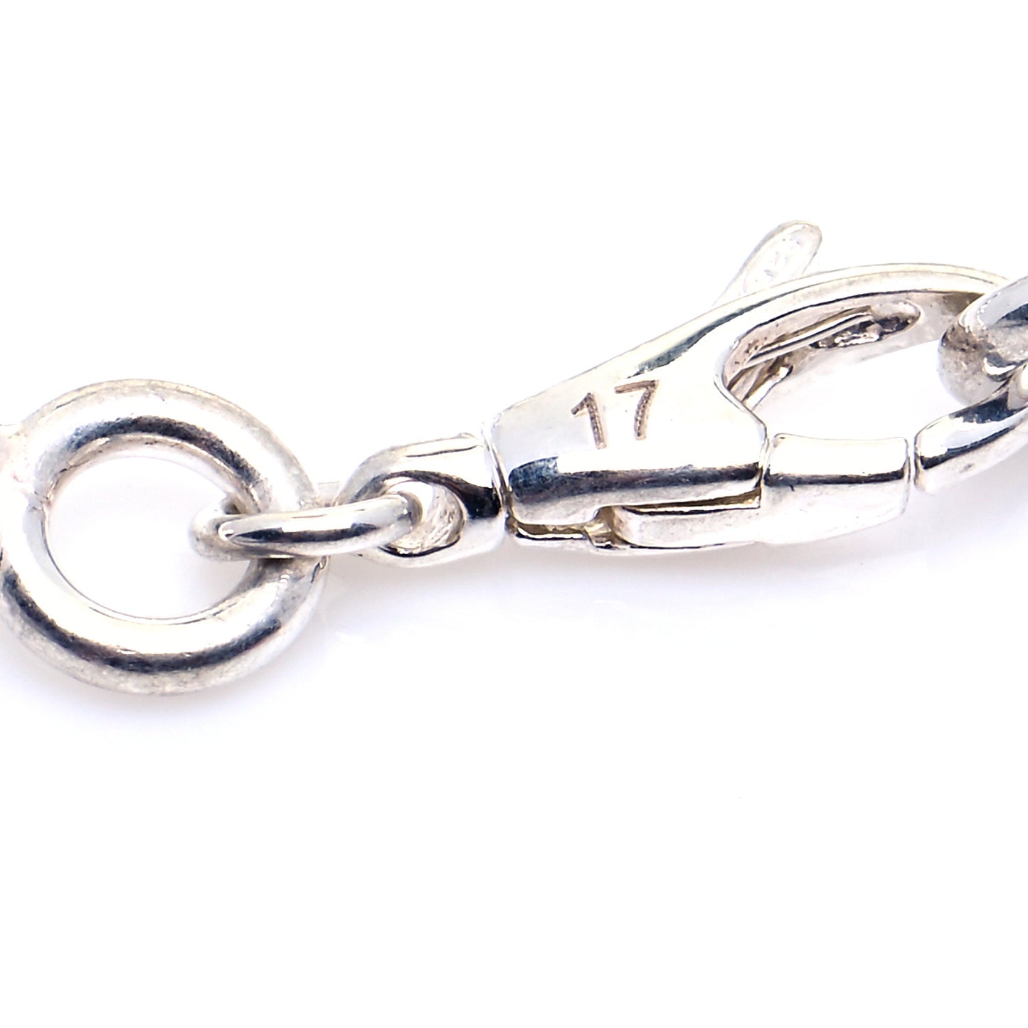 Sterling Silver Interlocking GG Bracelet