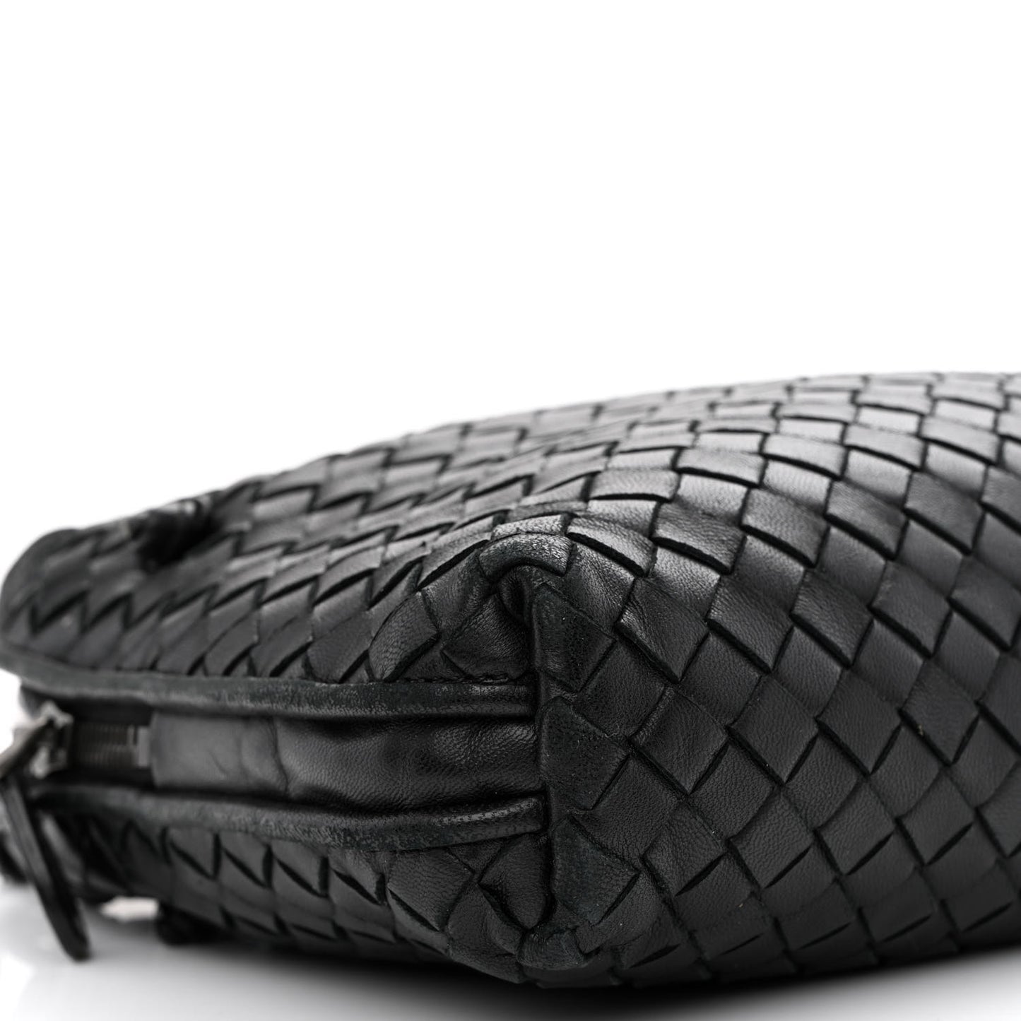 Nappa Intrecciato Nodini Bag Black