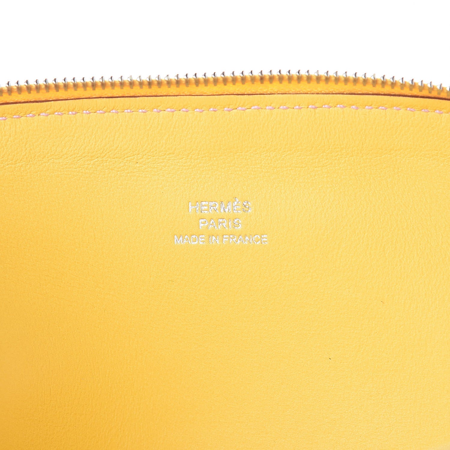Hermes Chevre Mysore In-The-Loop-To-Go Pochette Jaune De Naples 6 of 8