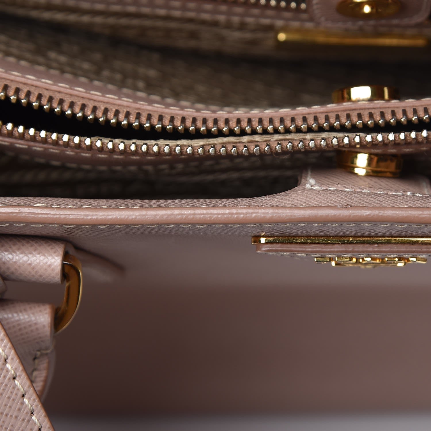 Prada Saffiano Lux Medium Tote Cammeo 7 of 14