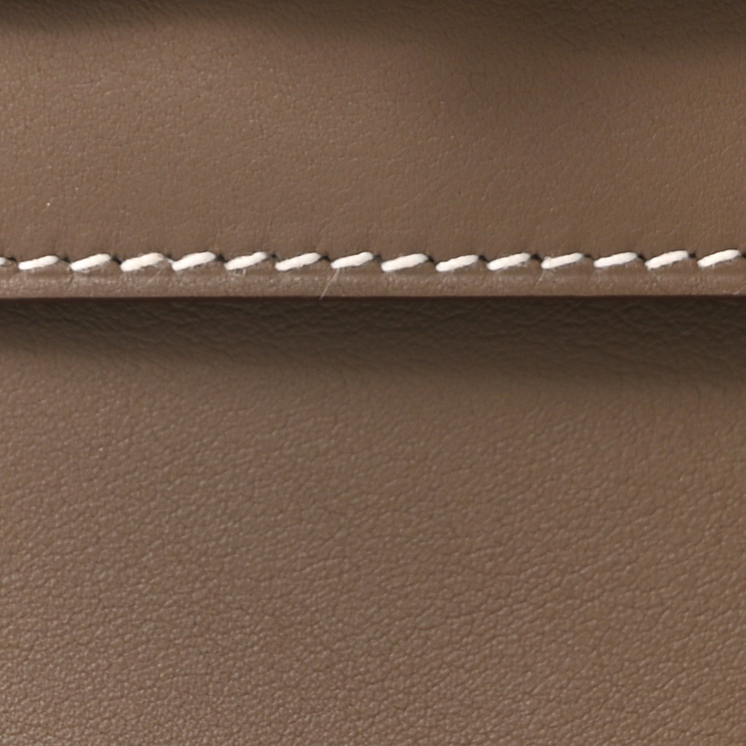 Hermes Swift Kelly Pochette Clutch Etoupe 7 of 9