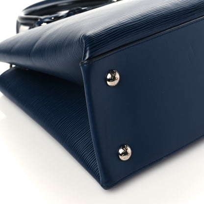 Louis Vuitton Epi Kleber MM Indigo 8 of 10