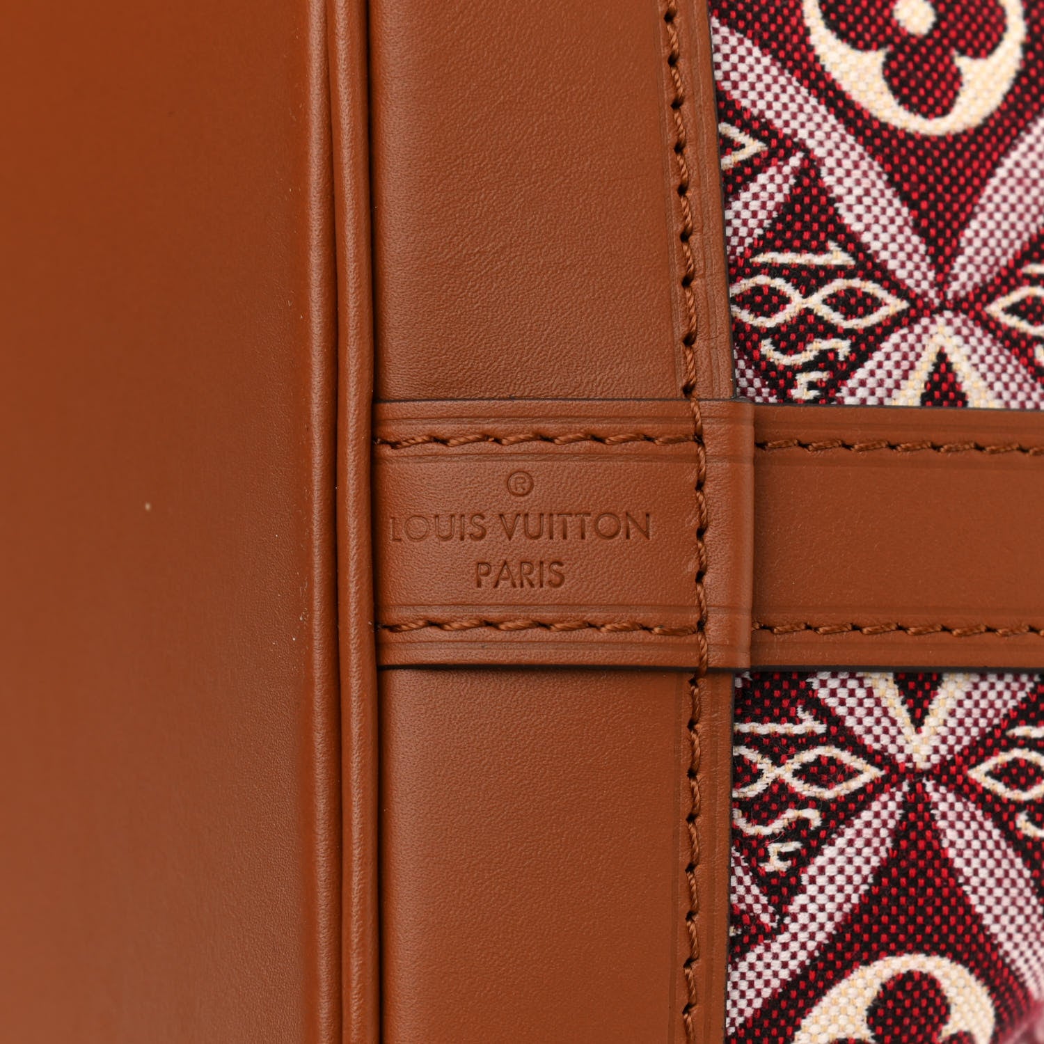Louis Vuitton Jacquard Since 1854 Petit Noe Bordeaux 6 of 11