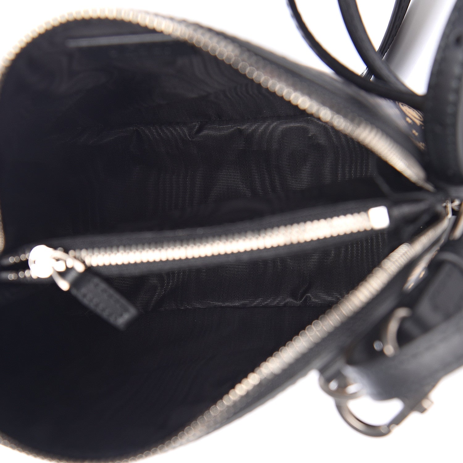 Gucci X SEGA Calfskin GUCCY Stars Mini Dome Shoulder Bag Black Gold 5 of 10