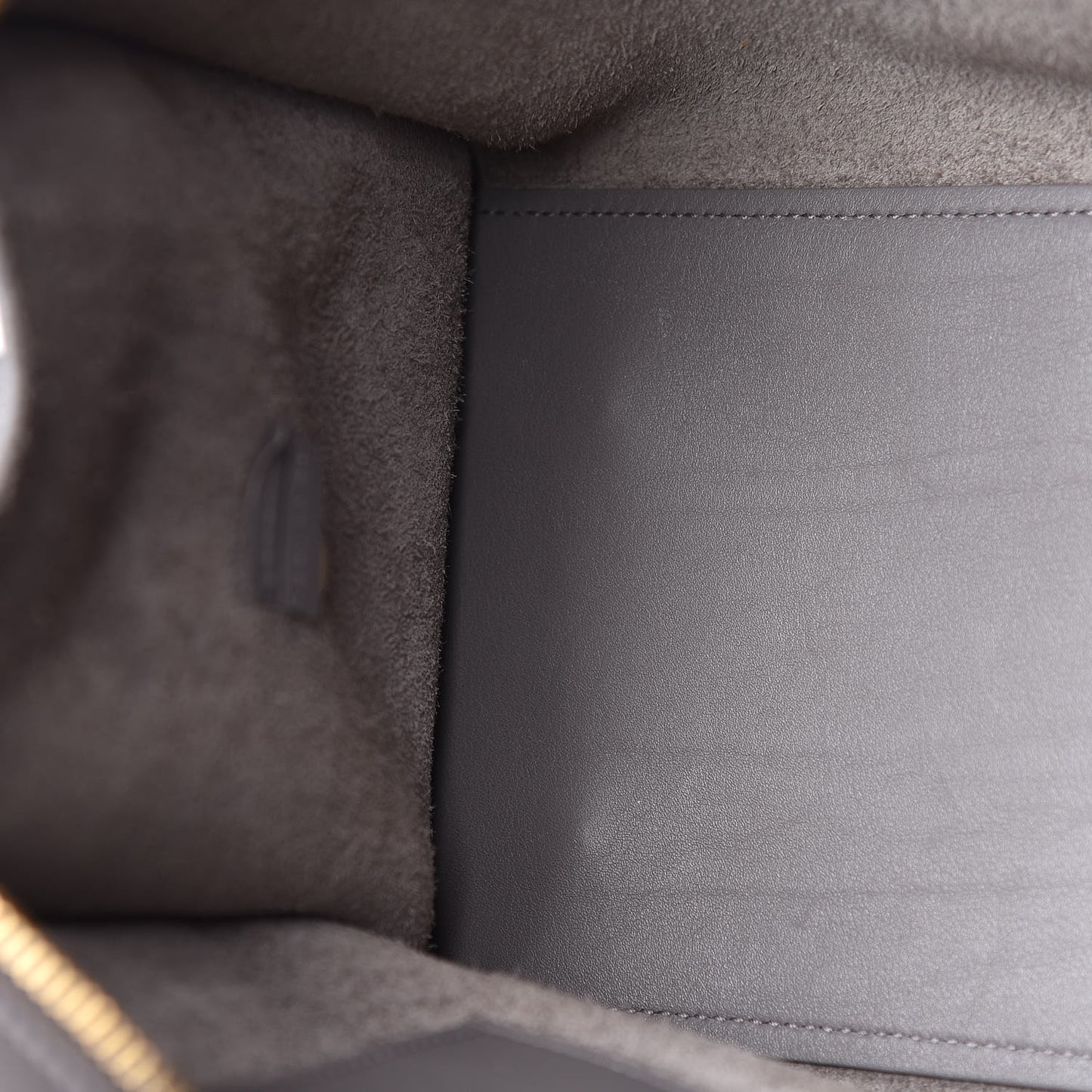 Calfskin Small Classic Y Cabas Fog