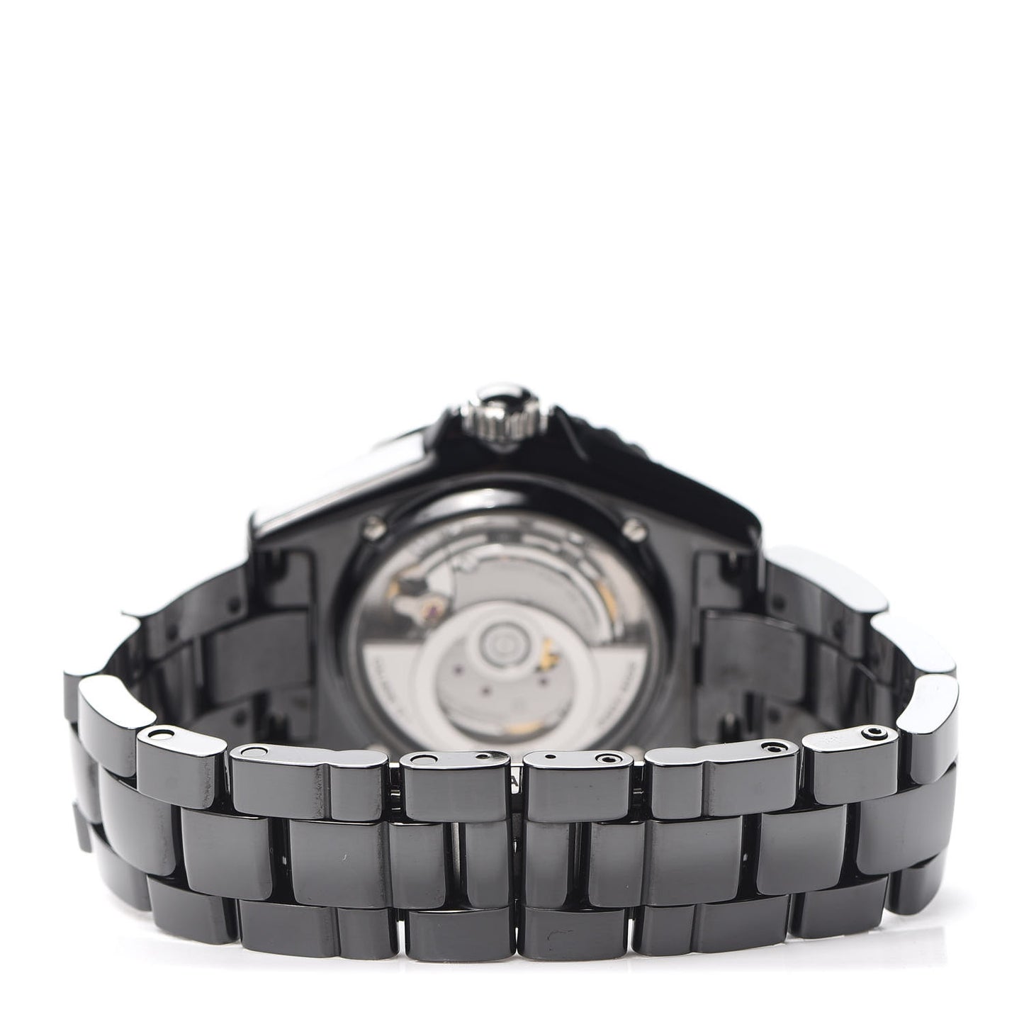 Stainless Steel Ceramic 38mm J12 Automatic Watch Black