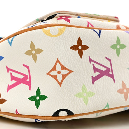 Louis Vuitton LOUIS VUITTON Monogram Multicolor Lodge PM White 9 of 10