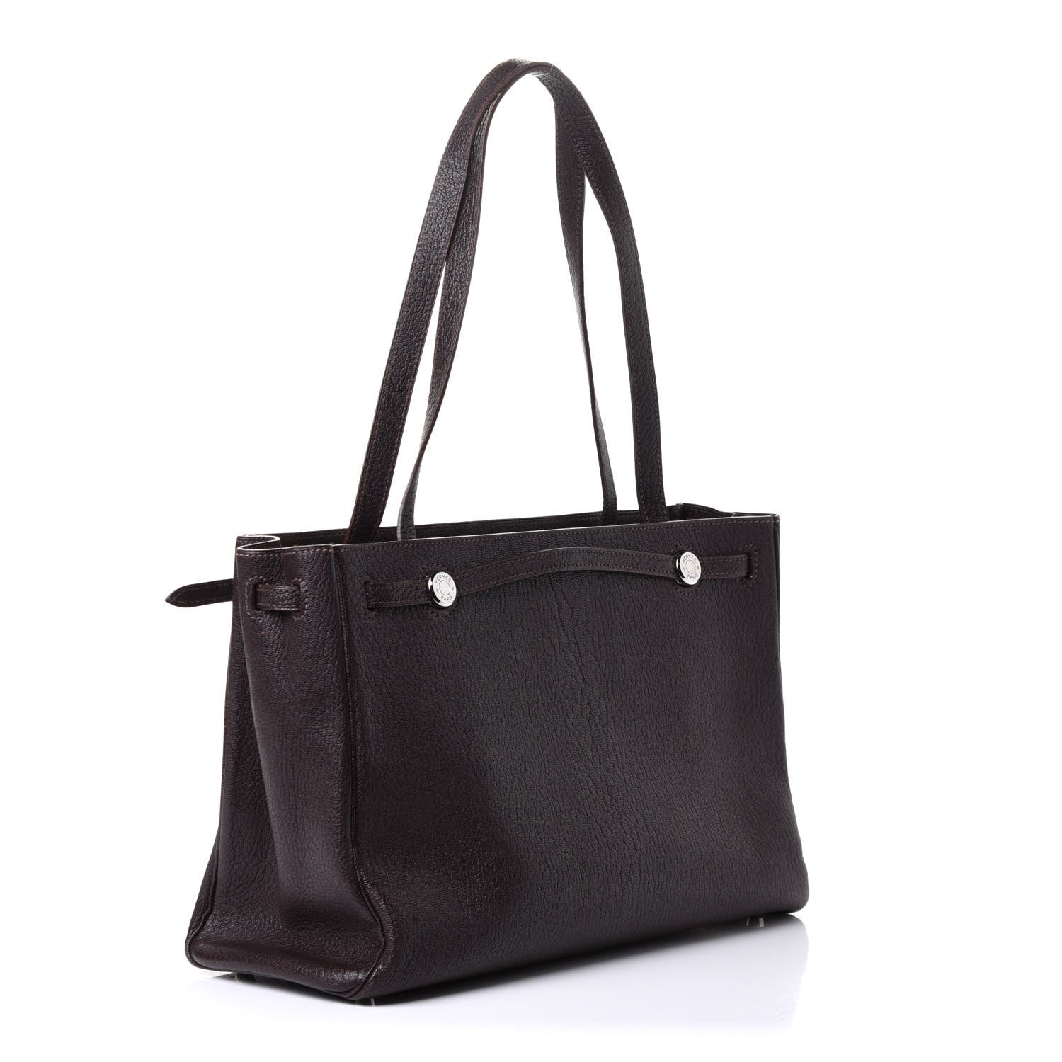 Hermes Chevre de Coromandel Cabana Tote Raisin 2 of 6