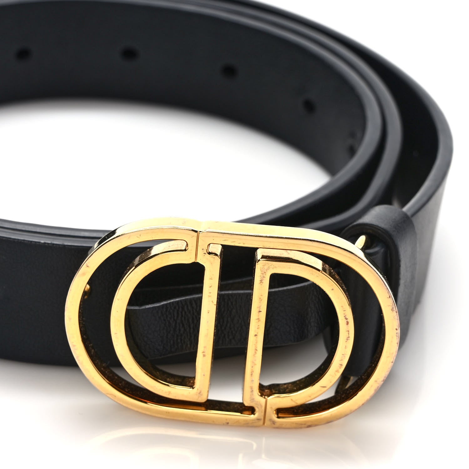 Christian Dior Calfskin CD Belt 90 Black 4 of 7