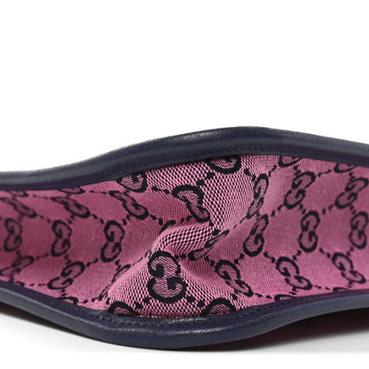 Gucci Monogram Multicolor Small Retro Interlocking G Childrens Tote Pink Blue 9 of 10