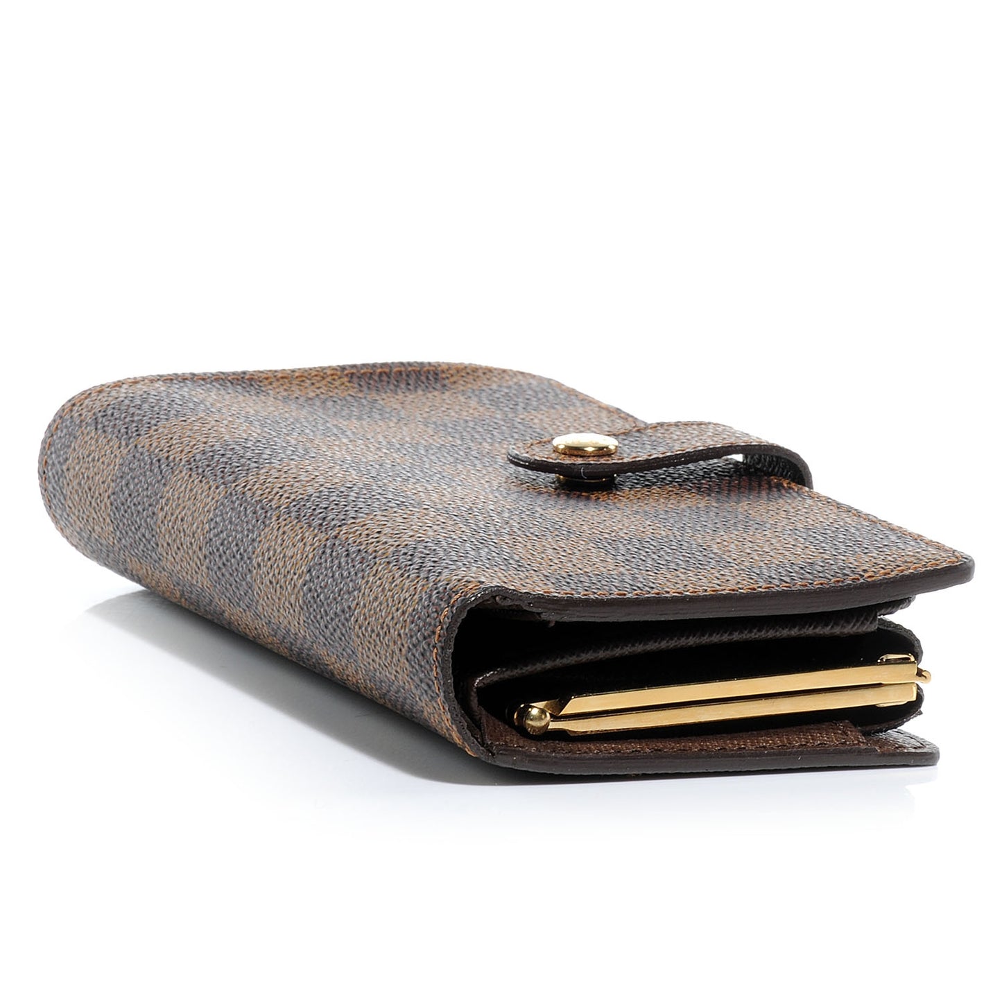 Damier Ebene French Purse Wallet