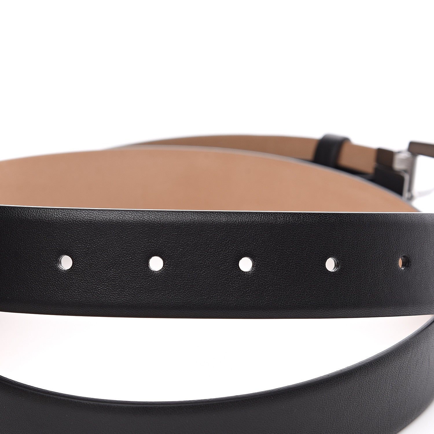 Chanel Calfskin Belt 95 38 Black 4 of 6