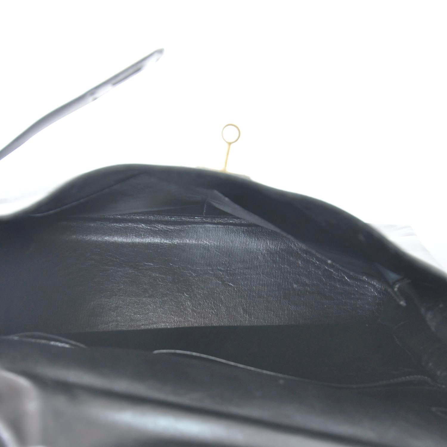 Hermes Box Kelly 35 Black 10 of 10