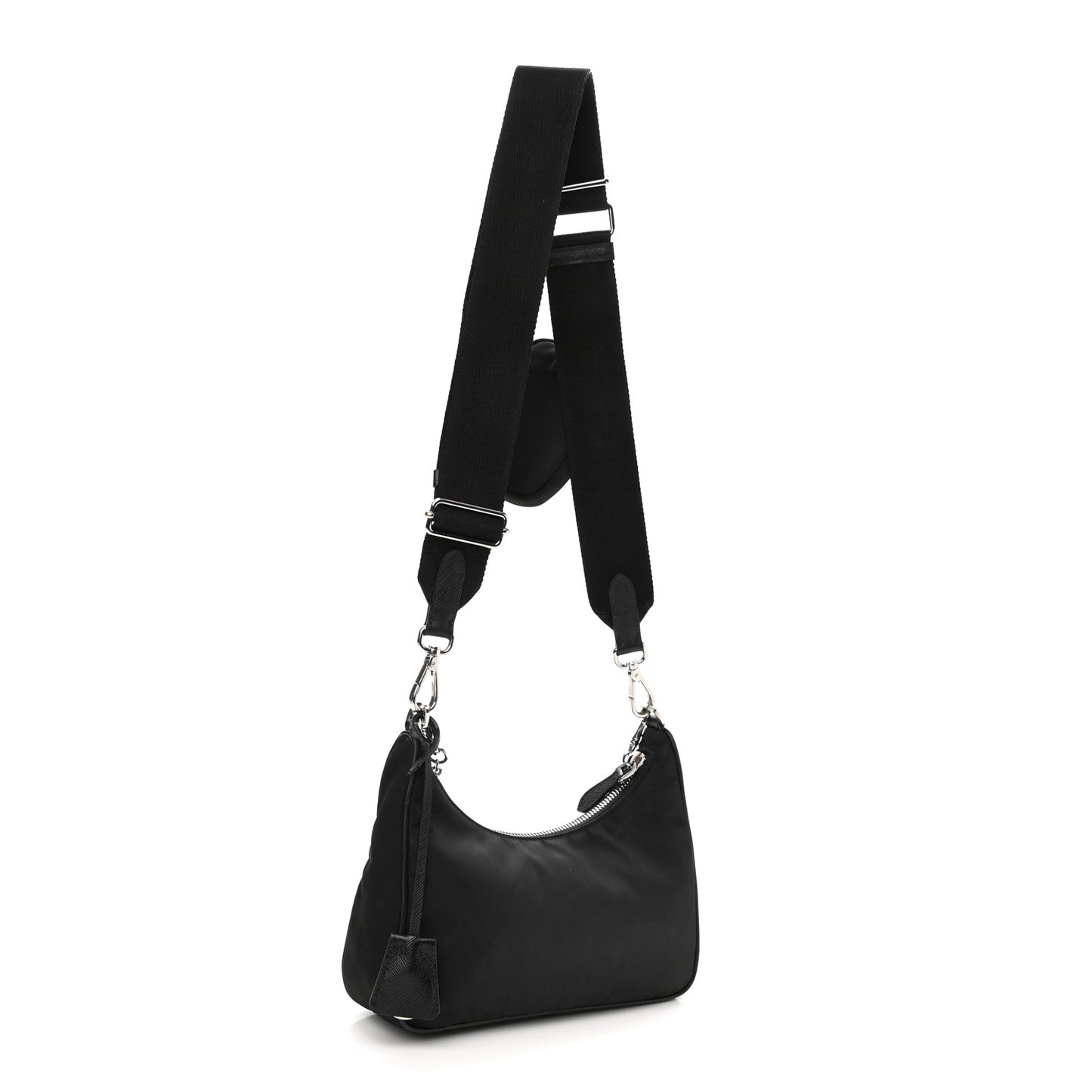 Nylon Re-Edition 2005 Shoulder Bag Black