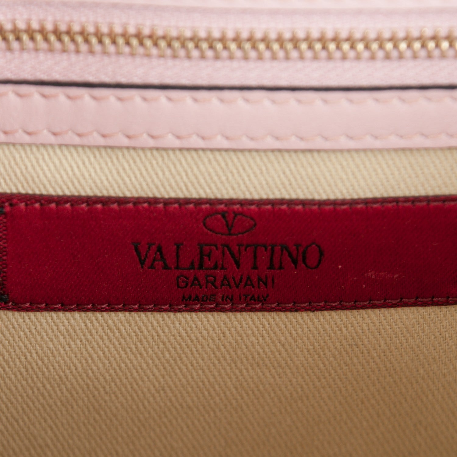 Valentino Garavani Vitello Small Glam Lock Rockstud Flap Water Rose 6 of 7