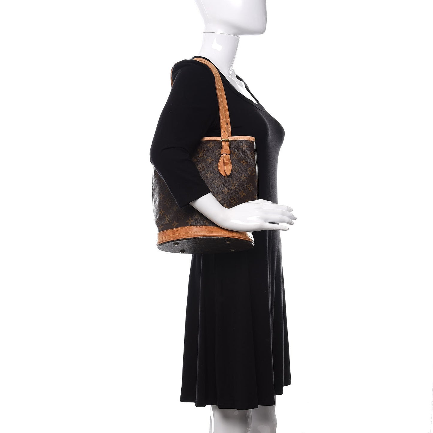 Monogram Petit Bucket 23