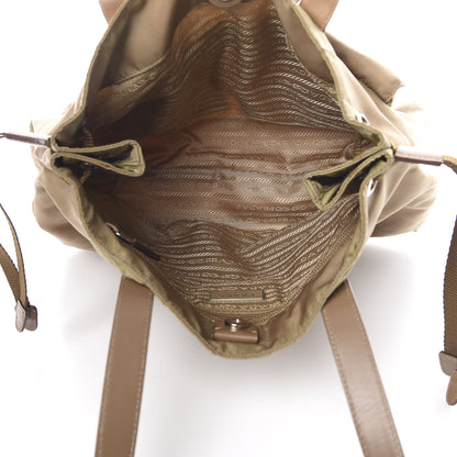 Prada Nylon Vela Tote Cammello 4 of 15