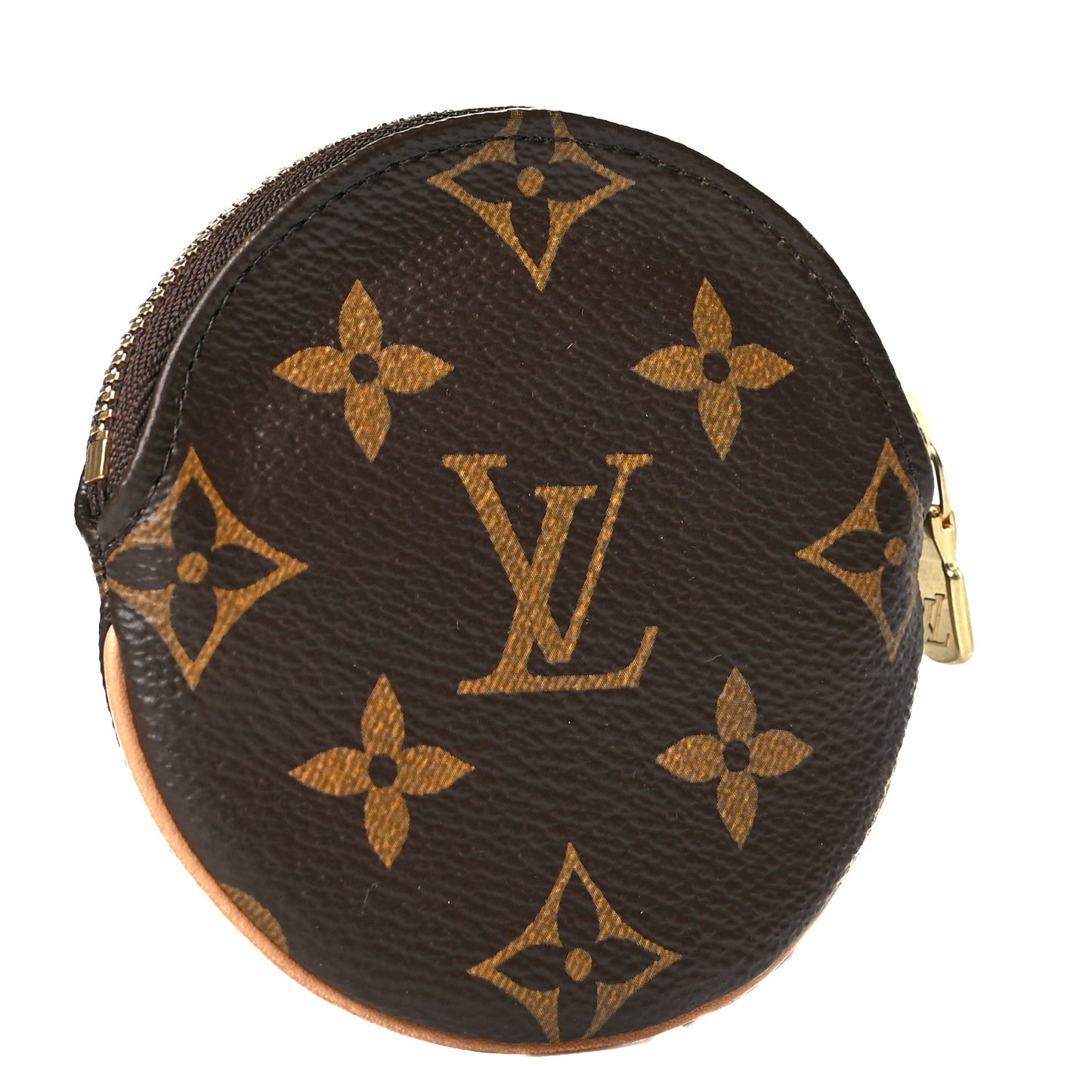 Monogram Round Coin Purse
