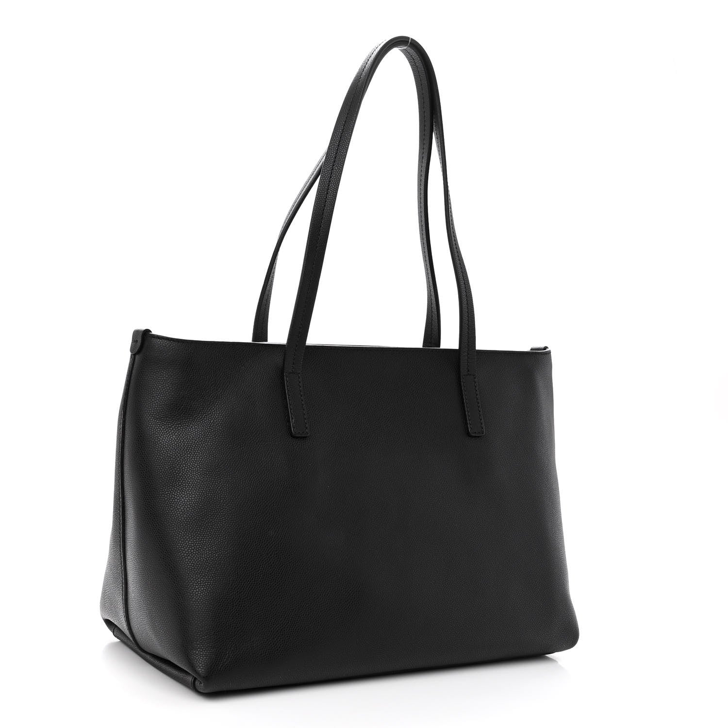 Salvatore Ferragamo SALVATORE FERRAGAMO Calfskin Medium Tote Black 2 of 11
