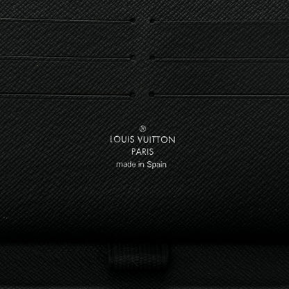 Louis Vuitton Epi Zippy Organizer Wallet Black 6 of 10