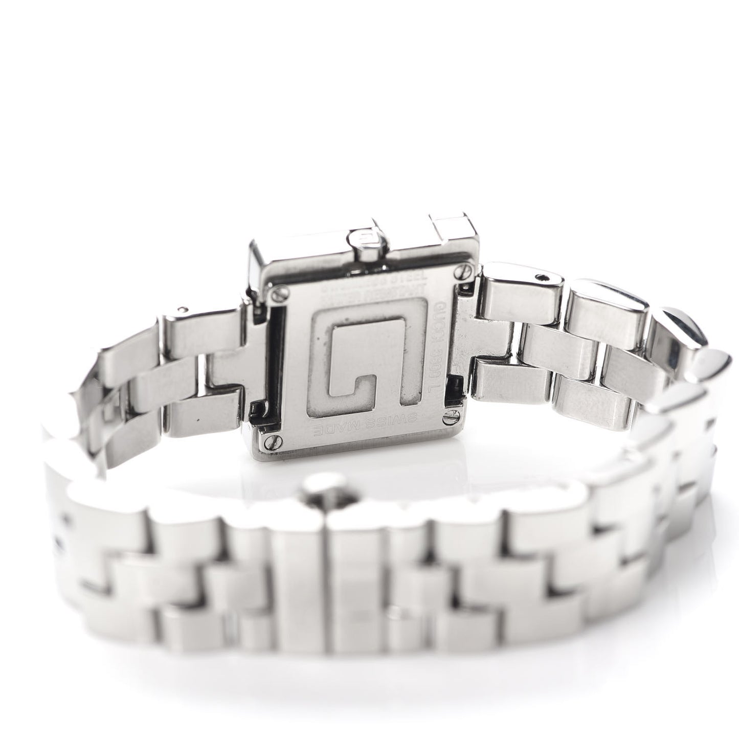 Stainless Steel 23mm 3600L Quartz Watch Black