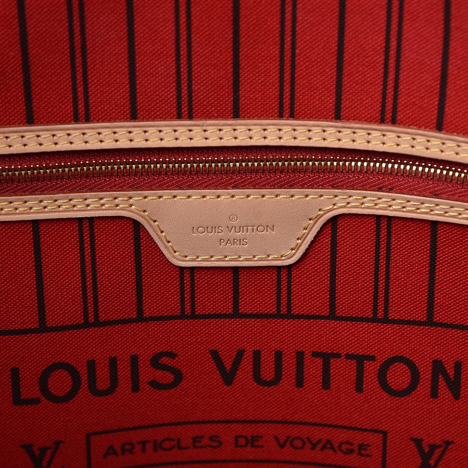 Louis Vuitton Monogram Neo Neverfull MM Cherry 7 of 10