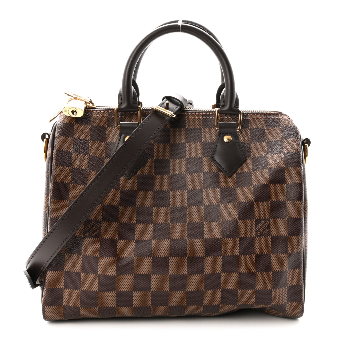 Damier Ebene Speedy Bandouliere 25