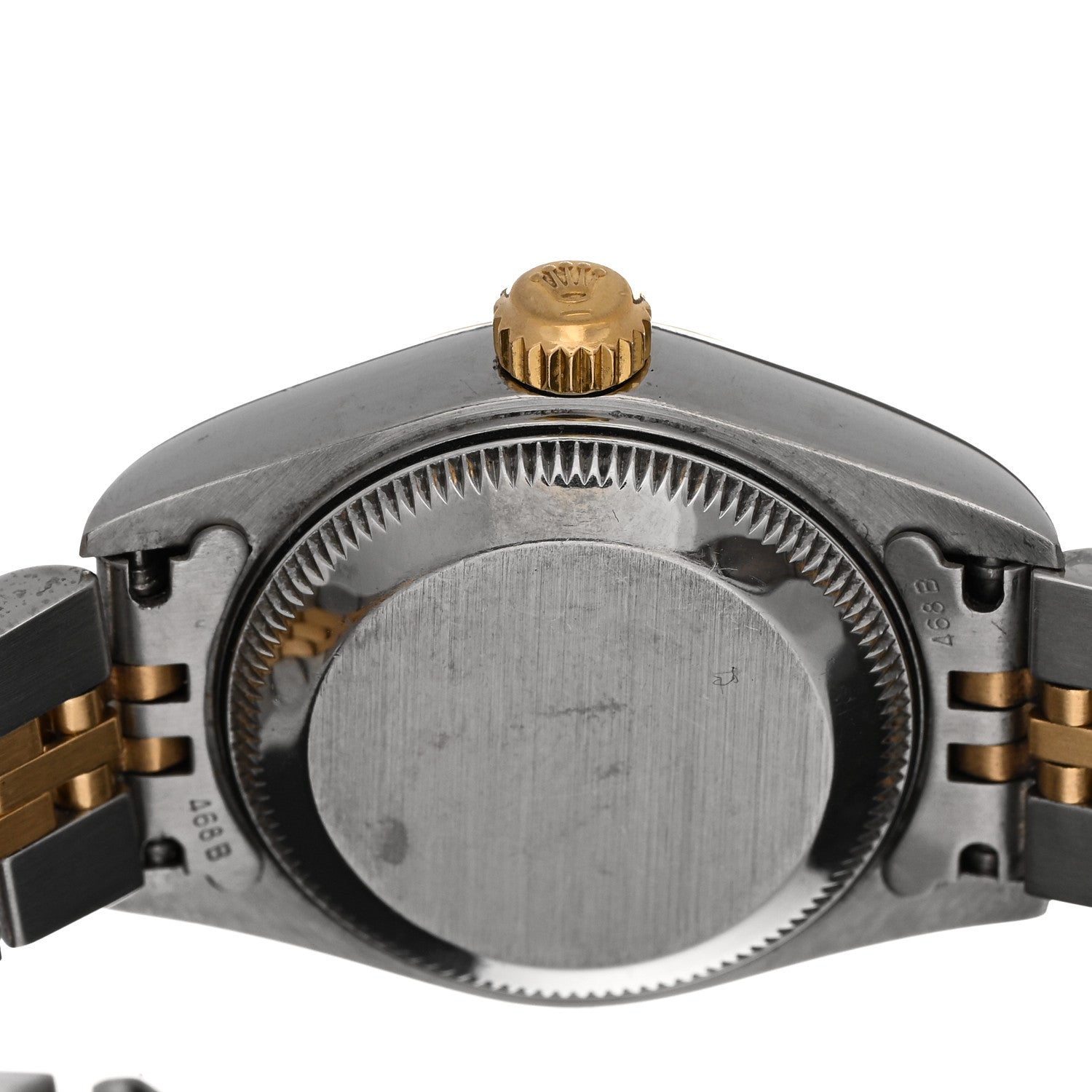 Rolex Stainless Steel 18K Yellow Gold 26mm Oyster Perpetual Datejust Watch Champagne Roman 79173 4 of 5