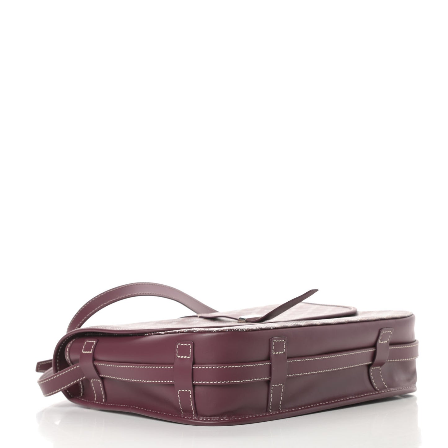 Goyardine Belvedere II MM Messenger Bag Bordeaux