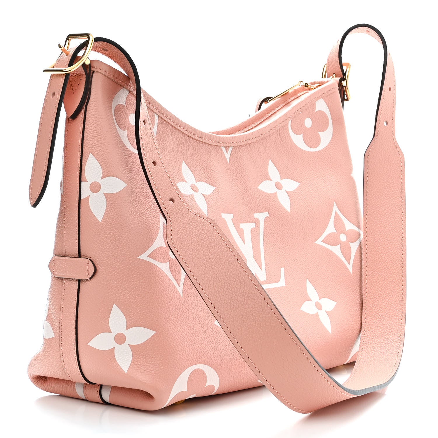 Louis Vuitton Empreinte Monogram Giant CarryAll PM Trianon Pink Cream 4 of 10