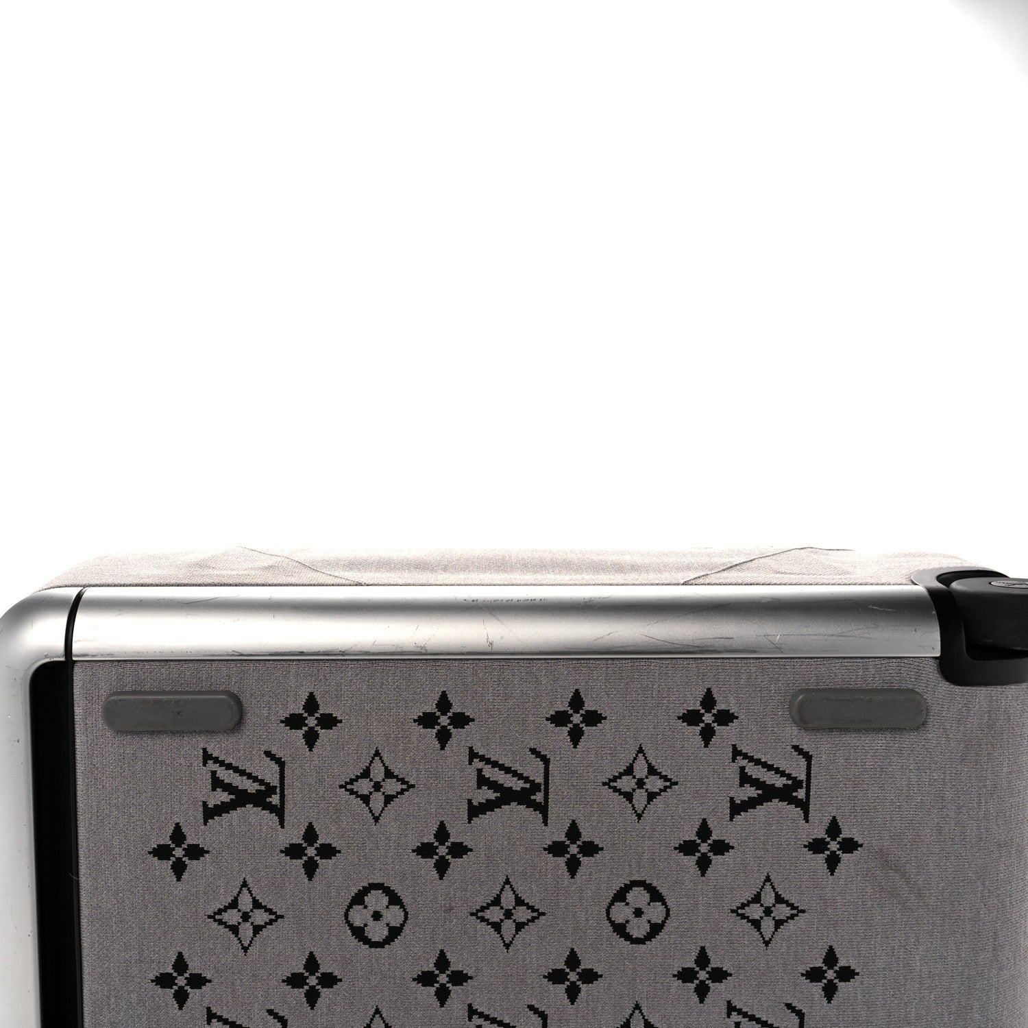 Louis Vuitton Knit Monogram Horizon Soft Duffle 55 Grey 12 of 16