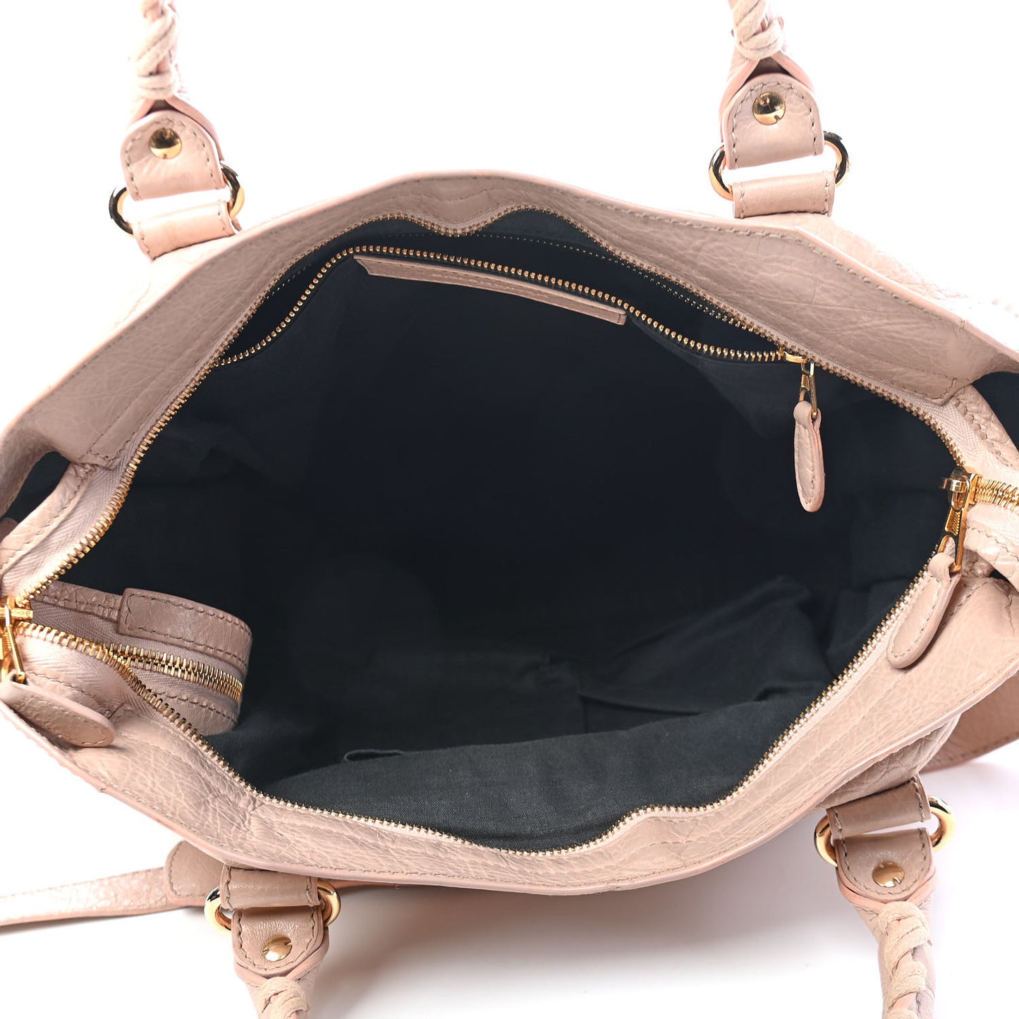 Agneau Giant 12 Gold Hardware City Rose Aubepine Rose Light