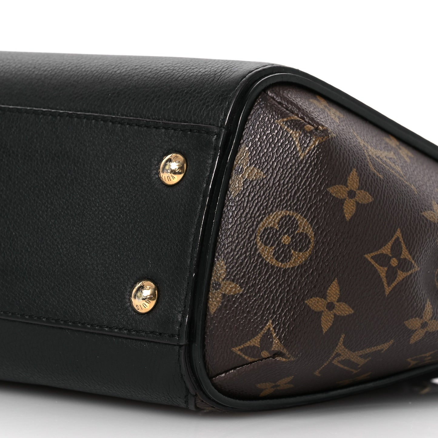 Calfskin Monogram Kimono Tote PM Black