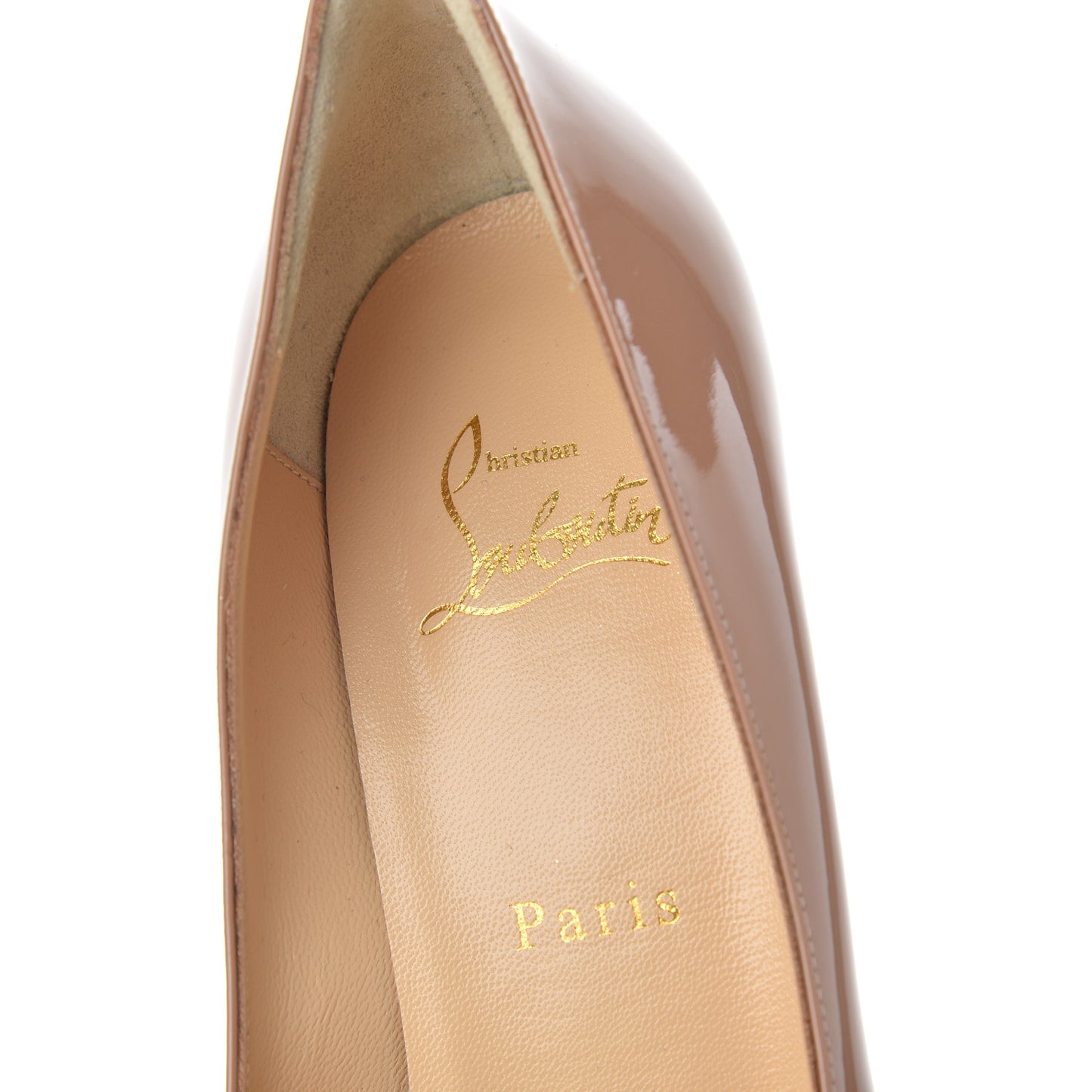 Patent Lady Gena 85 Pumps 39.5 Nude